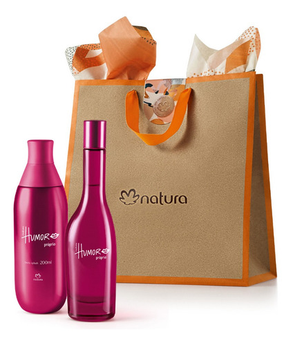 Kit Natura Eau De Toilette Humor Proprio + Body Splash