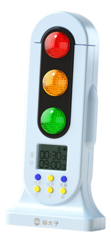 Mini Temporizador De Tráfico Visual Timer Temperizador Azul