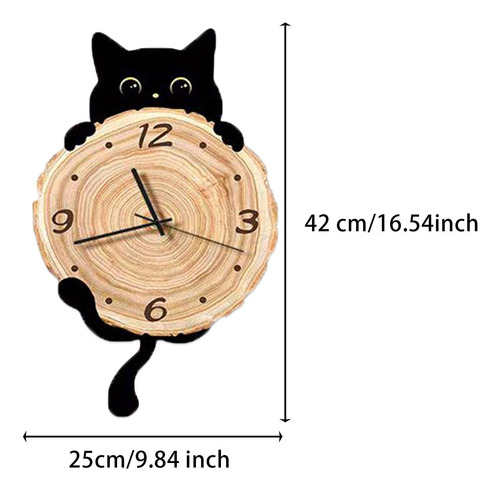 Relógio De Parede, Decoração De Parede, 42 Cm Sem Onda