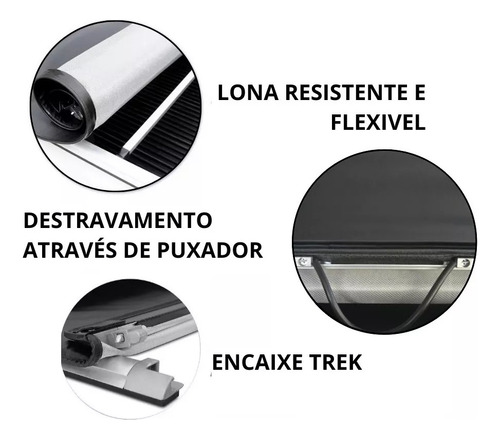 Capota Maritima Saveiro G5 2010 Até 2023 Dupla Cross Trek