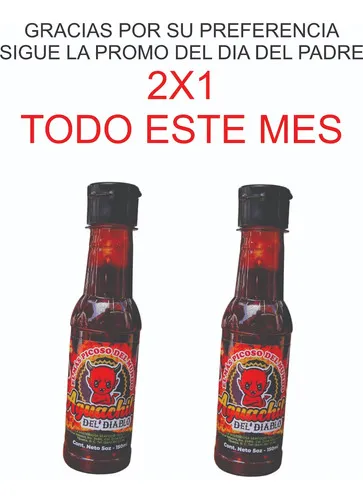 Salsa Del Aguachile Del Diablo Promo Del Dia Del Padre 2x1
