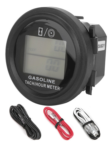 Tacómetro Digital Con Retroiluminación Lcd Para Motor De Gas