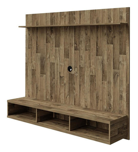 Panel para televisores de hasta 47 pulgadas y 3 nichos Mister Rustic Artely