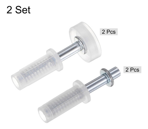 Juego De 2 Herrajes Para Puerta Plegable De 7/8 PuLG