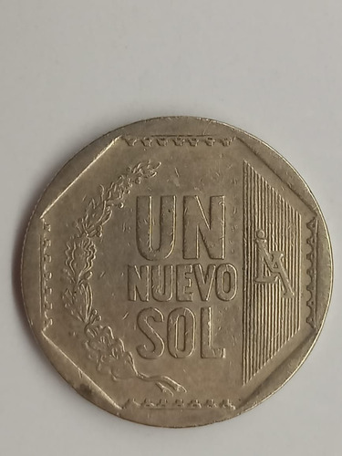 Moneda Perú -un Nuevo Sol-2009-km308.4-excelente-cuproniquel