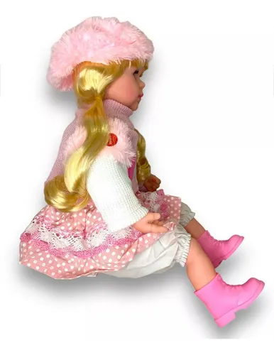 Muñeca Inteligente Bebe Real Juguete Interactivo Didáctico
