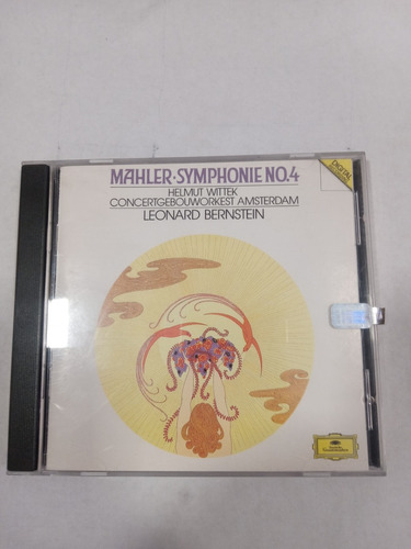 Cd - Mahler Symphonie Nro 4 Leonard Bernstein