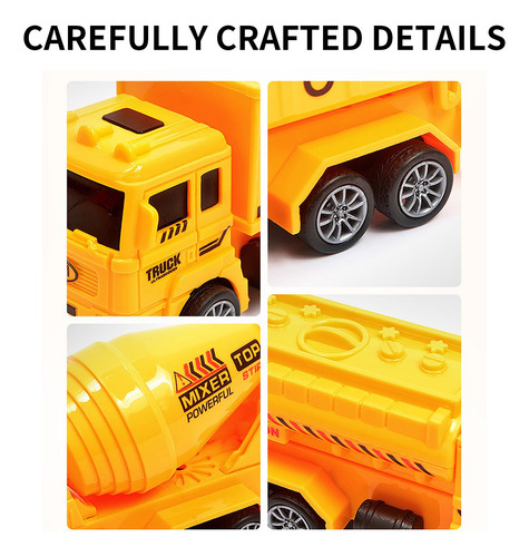 Juguetes Para Niños D Set Engineering Vehicle Excavator Eng