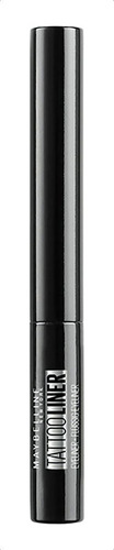 Delineador Líquido Maybelline Tattoo Liner Ink Black 2.5 Ml Black Mate