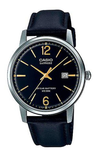 Reloj Para Hombre Casio Mts110l-1avdf Negro