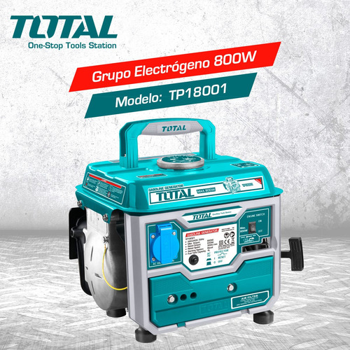 Imagen 3 de 7 de Grupo Electrógeno Total 800w