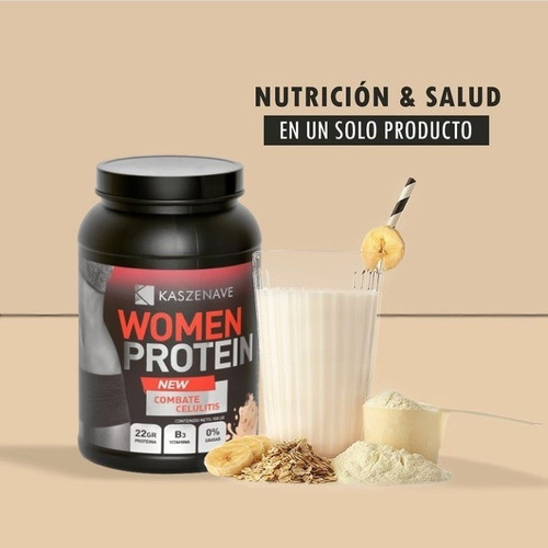 Kaszenave Suplemento En Polvo Women Protein Celulitis 908gr