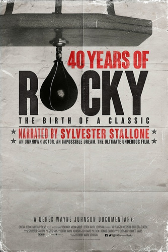 Poster De Rocky 40 Años De La Película