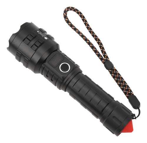 Linterna Led Luz Fuerte Tipo C Recargable Impermeable