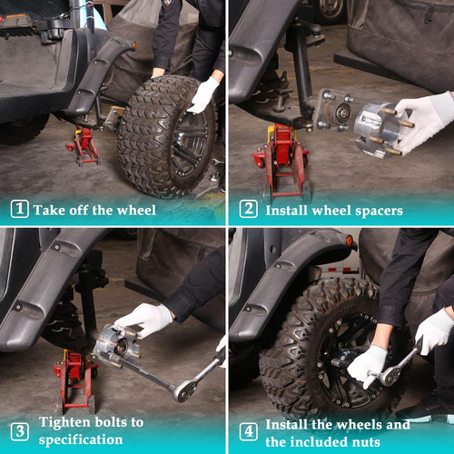 Car Carrito De Golf De 10l0l De 2 Pulgadas De Ruedas Para Ya