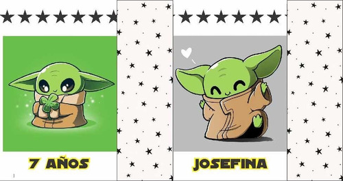 Bolsitas Golosineras Baby Yoda X 30 U