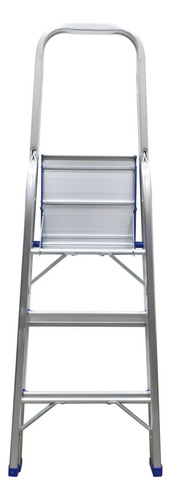 Escalera Plegable Tipo Taburete De Aluminio Surtek Etta3