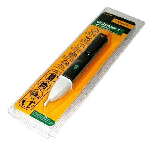 Imagen 2 de 2 de Detector De Voltaje Con Luz Y Sonido Fluke 1ac Ii