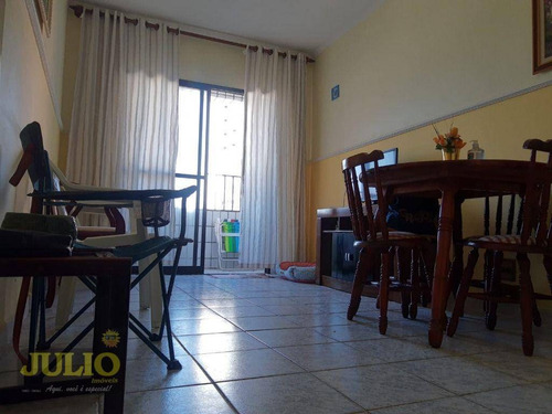 Imagem 9 de 21 de Apartamento A 1 Quadra Da Praia Com Vista Para O Mar Em Praia Grande - Ap1174