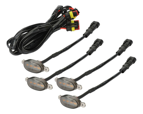 Pack 4 Luces Led Tipo Raptor Ahumadas