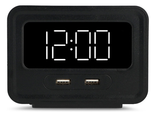 Despertador Digital Ca14 Radioshack Color Negro