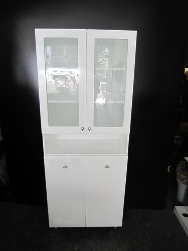 comprar Vajillero, Cristalero, Anaquel Baño, Tolva, Blanco Mdf 18 Mm