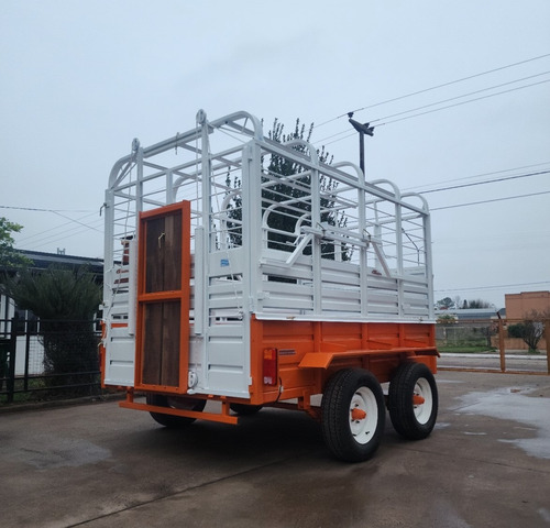 Acoplado Jaula 3.5 Mts Carro Vaquero Desmontable Caballos