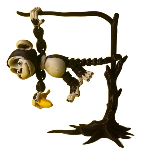 Mono Figura Articulada Juguete Impresión 3d