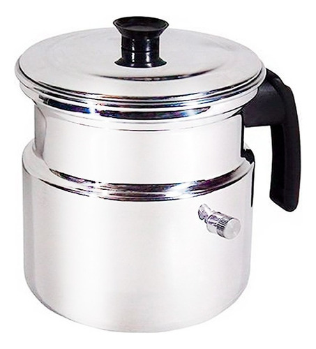 Leiteira 1,5 Litros Com Apito Caneca Leite Alumínio Oriental