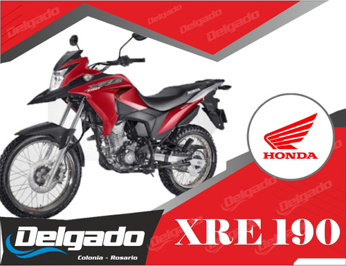 Moto Honda Xre 190 Financiado 100% Y Hasta En 60 Cuotas