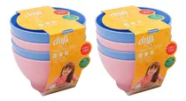 Comprar Kit 8 Tigelas Play Kids Bowls Infantil 300ml Hora Do Lanche