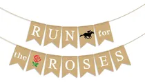 Comprar Cartel De Arpillera Run For The Roses Banner Kentucky Derby