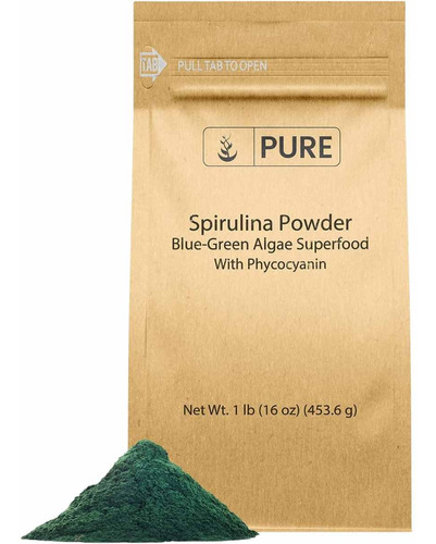 Espirulina 453g Pure Original - G A $382