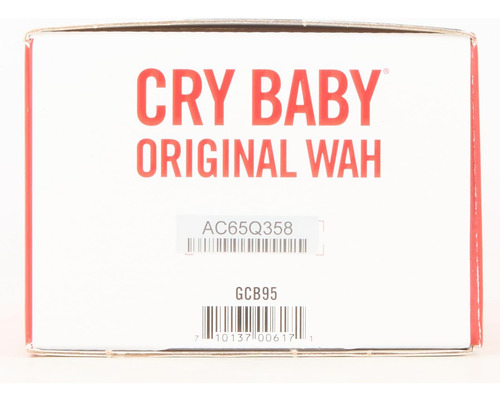 Jim Dunlop Cry Baby Standard Wah Gcb95 Pedal De Efectos...