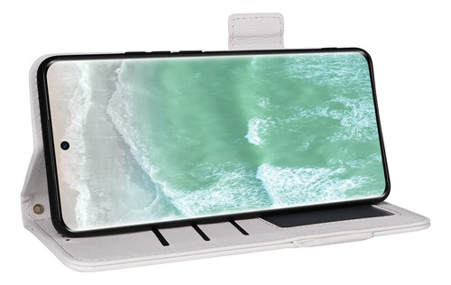 Funda Para Oppo Reno 12f 5g F27 5g Funda De Piel Con Cierre Magnético Con Tarjetero, Función Atril, Protección Total