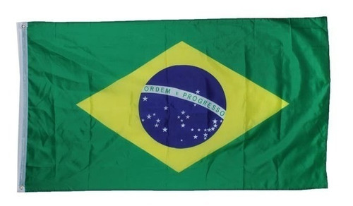 Bandera De Brasil 150x90cm Y De Latinoamerica