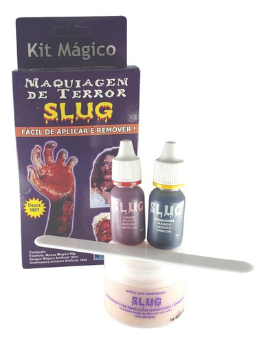 Kit Mágico Slug Sangue, Queimadura E Massa