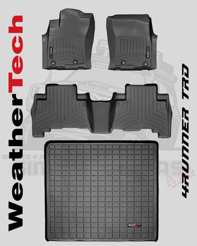 Alfombras Weathertech 4runner Trd 2014  2024