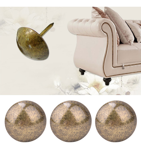 Clavos Para Muebles, 50 Unidades, Engrosados, Tachuelas Para