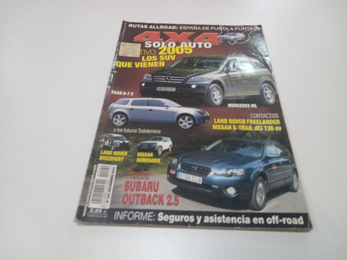 Revista Solo Auto 4x4 Nº240 Junio 2004