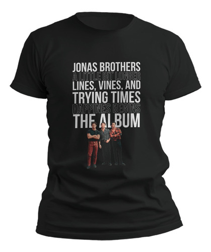 Camiseta Jonas Brothers Five Albums One Night