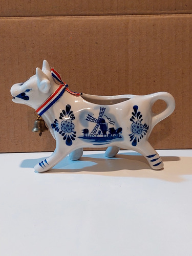 Lechera Vaca Porcelana Holandesa Delft
