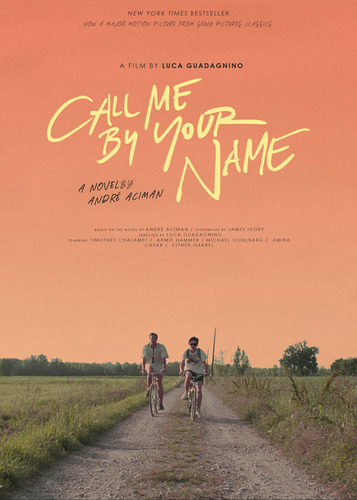 Posters Cine Call Me By Your Name Afiches Peliculas 90x60 Cm