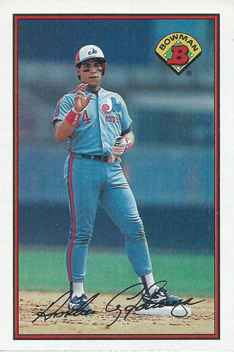 Barajita Andres Galarraga Bowman 1989 #365 Expos