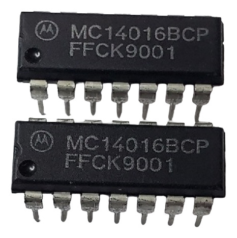 Mc14016b Quad Analog Switch / Quad Multiplexer
