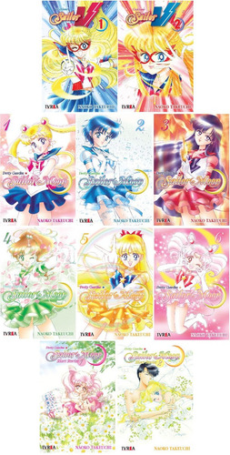 Ivrea - Sailor Moon 1 Al 12 + Sailor V + Short Stories 