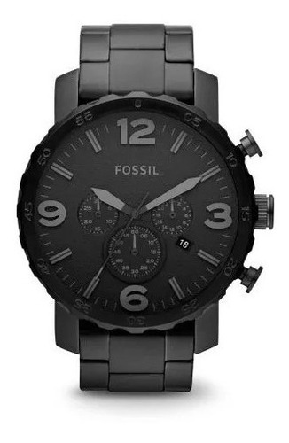 Relógio Fossil Masculino - Preto Fosco  Jr1401 100% Original