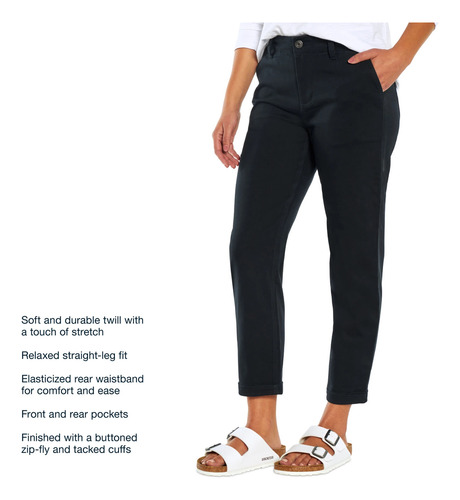 Pantalón Gap Classic Twill Pant Para Dama