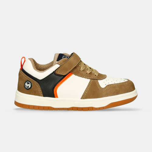 Tenis Casuales Beige-camel Bubblegummers Ronin Niño