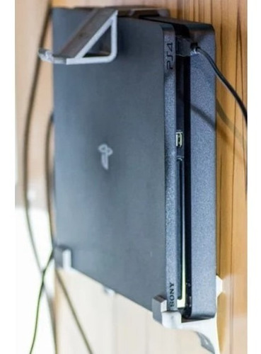 Imagen 4 de 10 de Soporte Muro Ps4 Slim + Un Soporte De Control